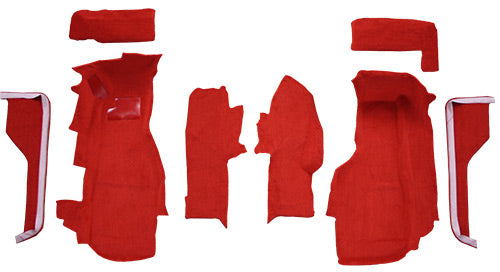 1984-1987 Chevrolet Corvette Front Set with Pad Carpet