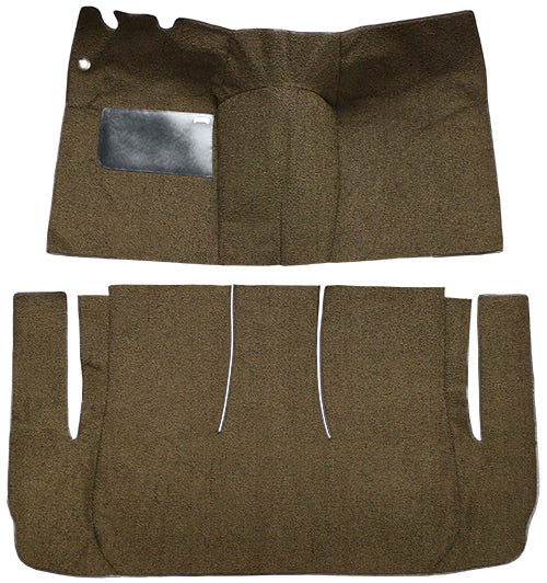 1957 Ford Club 2DR Hardtop Standard Seats Cut & Sewn Carpet