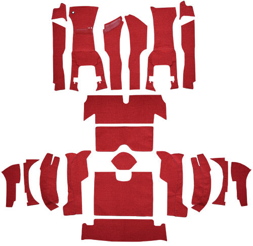 1963 Chevrolet Corvette Roadster Complete with 36 Gallon Tank with Tool Box Cut Carpet