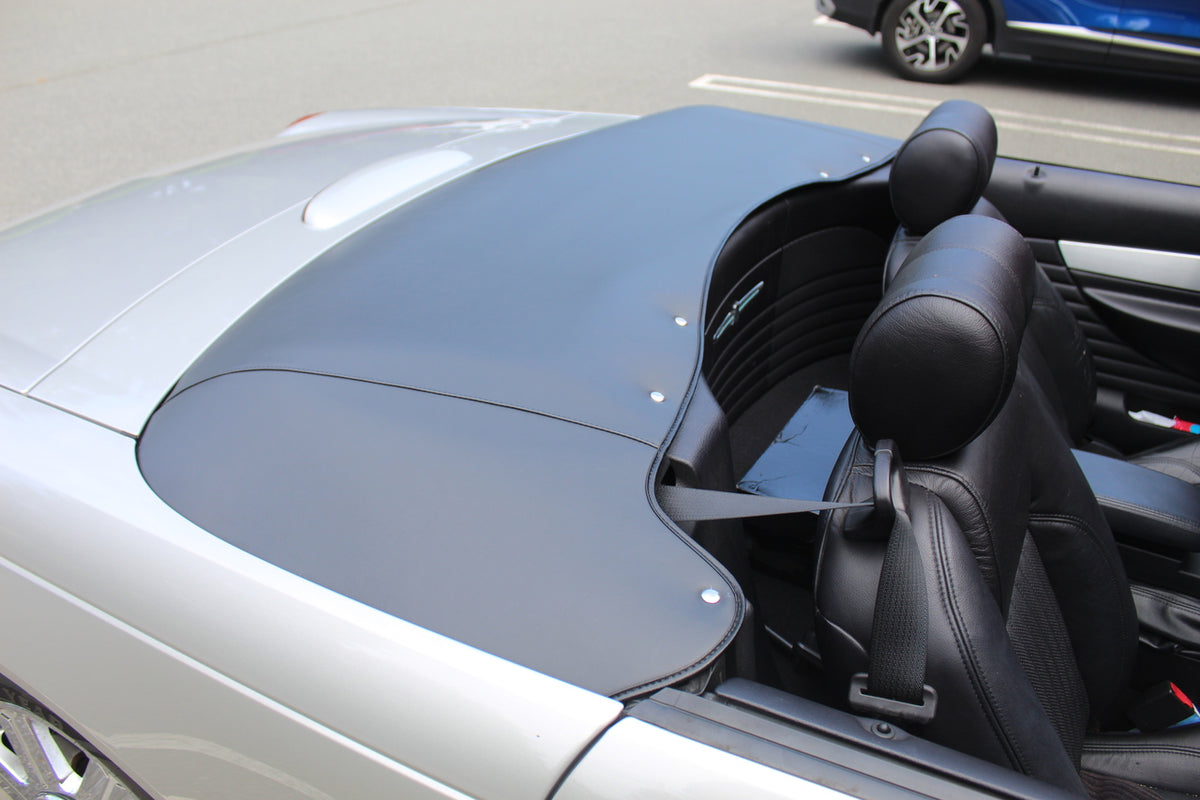 Convertible Vinyl Top Boot , Black, 2002-2005 Ford Thunderbird