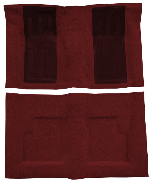 1969-1971 Ford Torino GT 2DR Convertible Auto with 2 Maroon Inserts Carpet