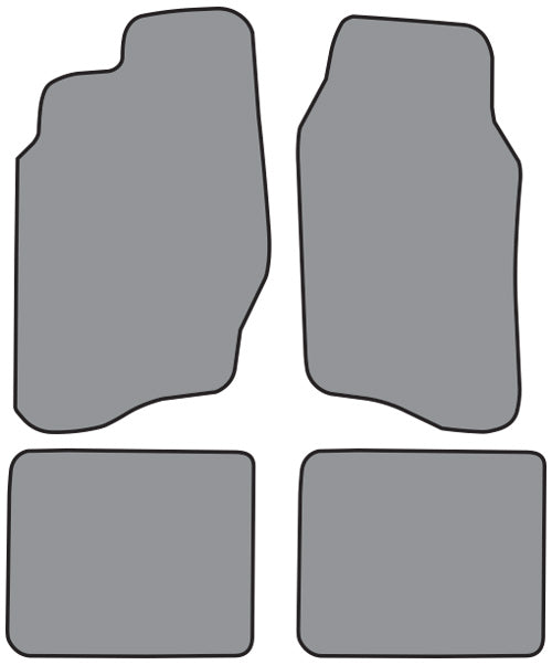 1995-2005 Chevrolet Cavalier 2DR/4DR Floor Mat 4pc Cutpile (FM144F, FM18R)