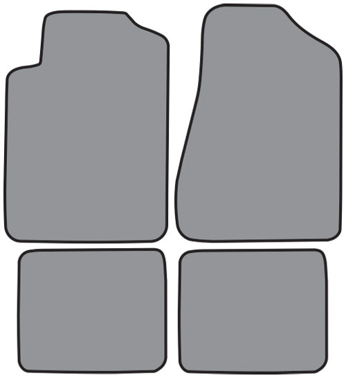 1995-2000 Chrysler Cirrus Floor Mat 4pc Cutpile (FM222, FM222R)