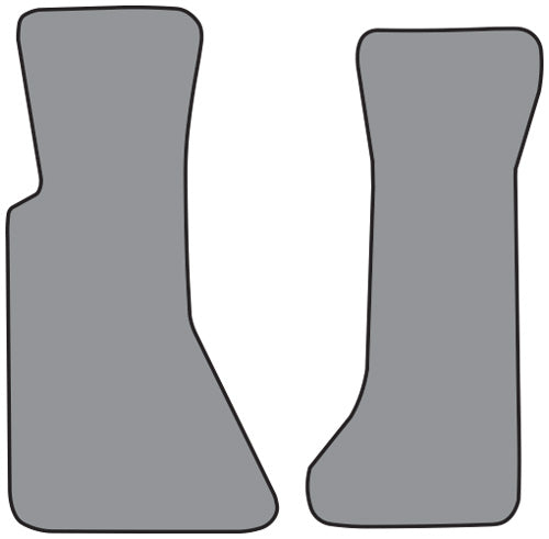 1984-1987 Chevrolet Corvette Floor Mat 2pc Cutpile (FM30)