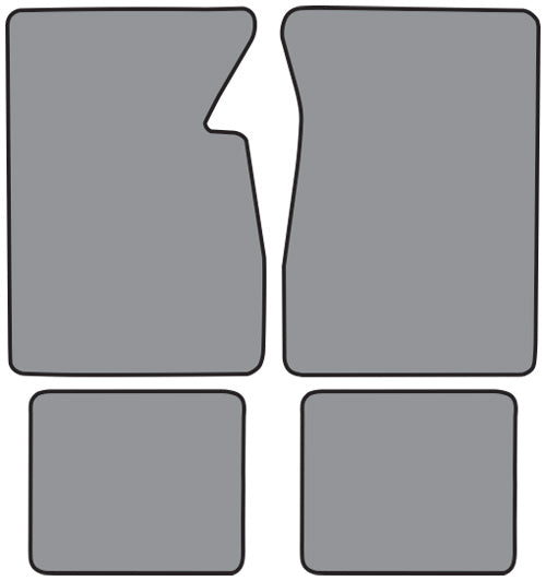1967-1970 GMC K15/K1500 Suburban Floor Mat 4pc Loop (FM32F, FM2R)