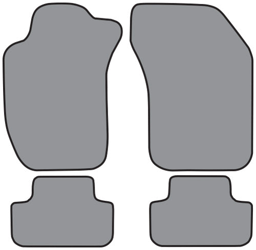 1991-1994 Mitsubishi Eclipse Floor Mat 4pc Cutpile (FM66, FM66R)