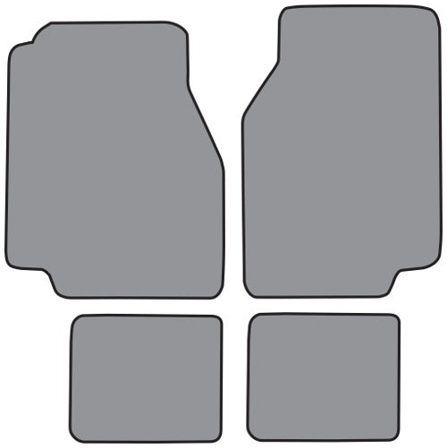 1978-1979 Dodge Magnum Floor Mat 4pc Cutpile (CR173F, FM18R)