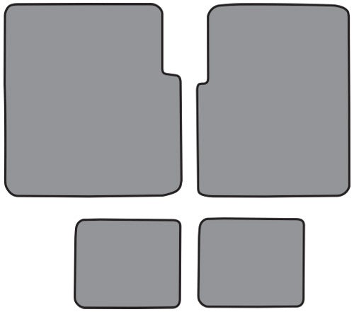 1980-1981 Plymouth Gran Fury Floor Mat 4pc Cutpile (CR175F, FM18R)