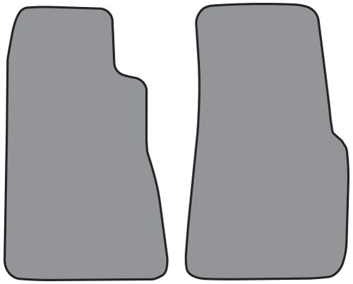 1984-1989 Nissan 300ZX 2 Seater Floor Mat 2pc Cutpile (DA545F)