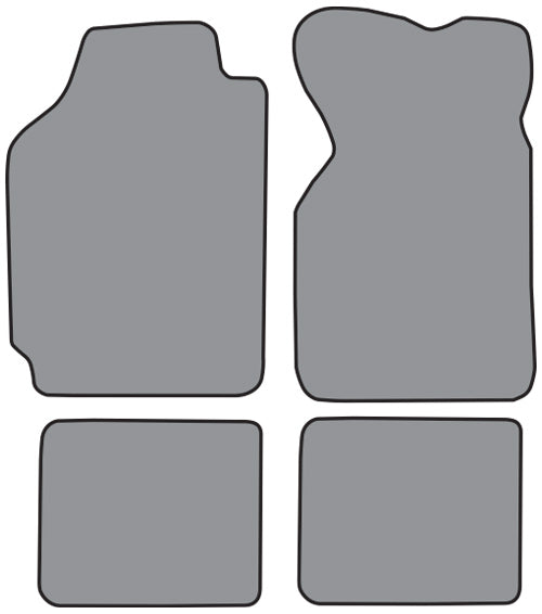 1989-1995 Plymouth Acclaim Floor Mat 4pc Cutpile (DO763F, FM18R)