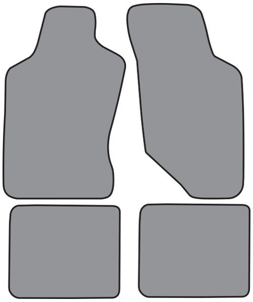 1992-1995 Ford Taurus Floor Mat 4pc Cutpile (ME722F, FM18R)