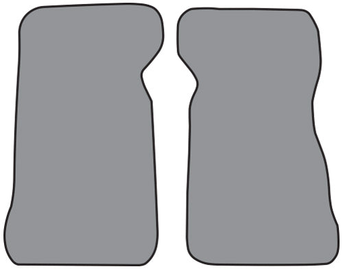 1974-1979 Ford Ranchero Floor Mat 2pc Cutpile (FM217F)