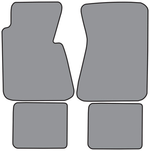 1964-1966 Ford Thunderbird Floor Mat 4pc Loop (FM205F, FM18R)