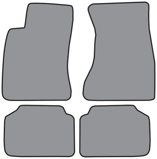 1992-1998 Lexus SC400 Floor Mat 4pc Cutpile (P18, P18R)