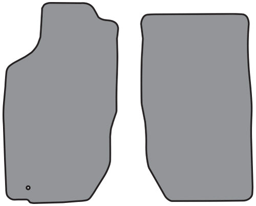 2001-2004 Toyota Tacoma Reg Cab Floor Mat 2pc Cutpile (FM301F)