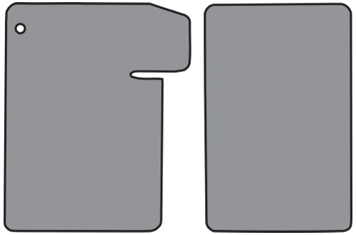 1964-1967 Chevrolet El Camino Floor Mat 2pc Loop (FM79F)