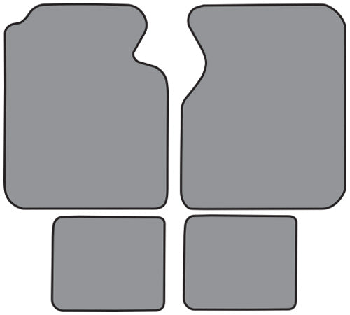 1995-1997 Lincoln Continental Floor Mat 4pc Cutpile (LC784F, FM18R)