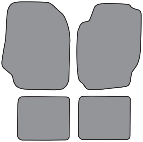 1996-2000 Toyota RAV4 Floor Mat 4pc Cutpile (A5258F, FM18R)
