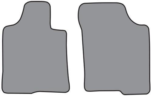 2000-2005 Toyota Tundra Reg Cab Floor Mat 2pc Cutpile (A5374F)