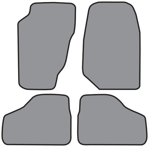 2002-2007 Jeep Liberty Floor Mat 4pc Cutpile (FM327, FM327R)