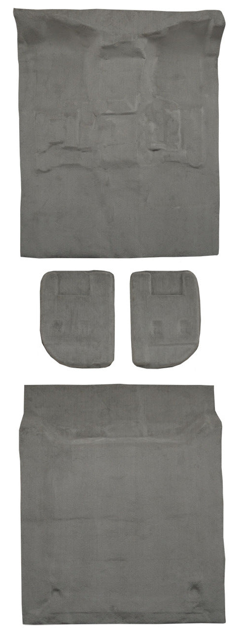 2007-2009 Cadillac Escalade ESV 4DR w/2nd Row Bucket Seat Mount Cover w/o Heel Pad Complete Carpet