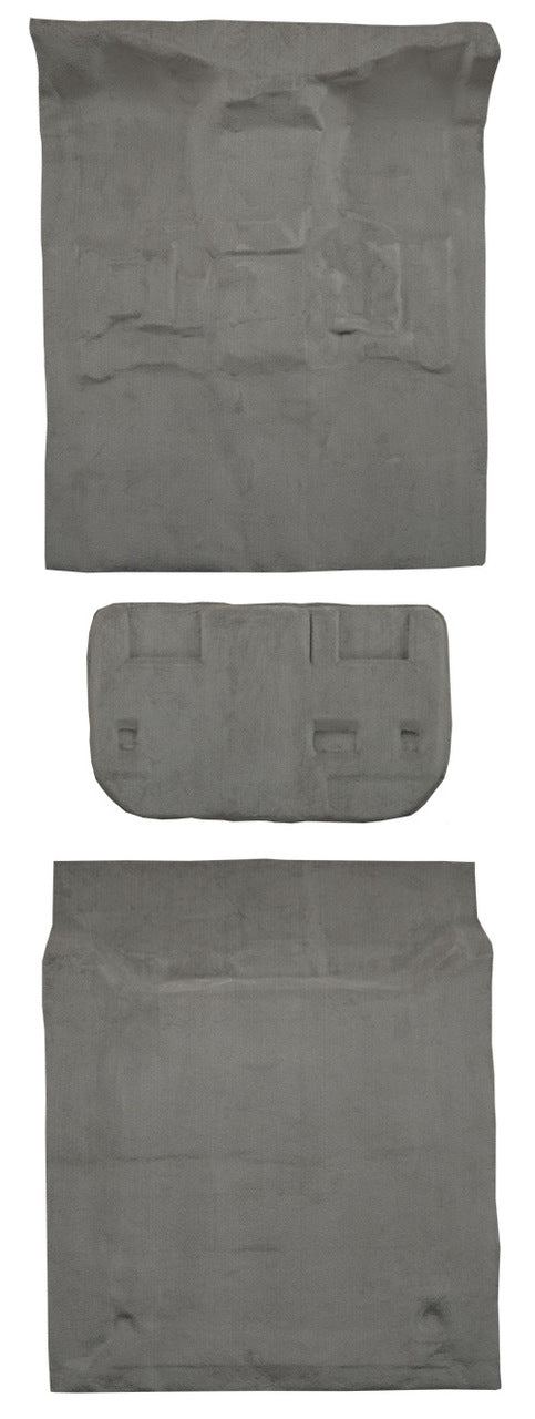 2007-2009 Chevrolet Suburban 1500 4DR w/2nd Row 60-40 Seat Mount Cover w/o Heel Pad Complete Carpet