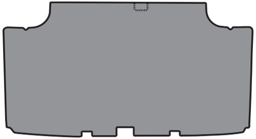 1968-1969 Plymouth Roadrunner Coupe Trunk Mat TM Vinyl