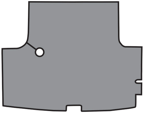 1971-1972 Dodge Dart Demon Trunk Mat TM Vinyl