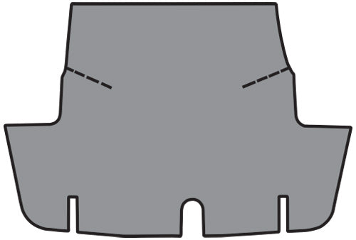 1968-1969 American Motors Javelin Trunk Mat TM Foam