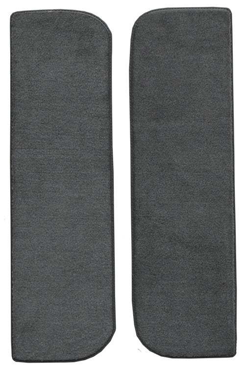 1981-1985 Dodge D350 Door Panel Inserts with Cardboard 2pc Carpet