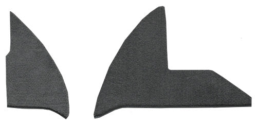 1981-1985 Dodge D350 Kick Panel Inserts with Cardboard Carpet