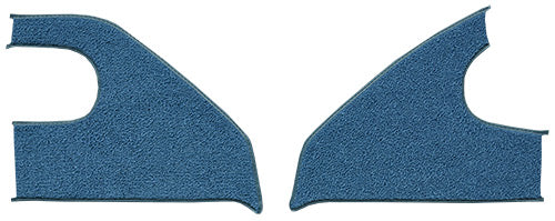 1967-1972 Chevrolet C20 Suburban Kick Panel Inserts with Cardboard Carpet