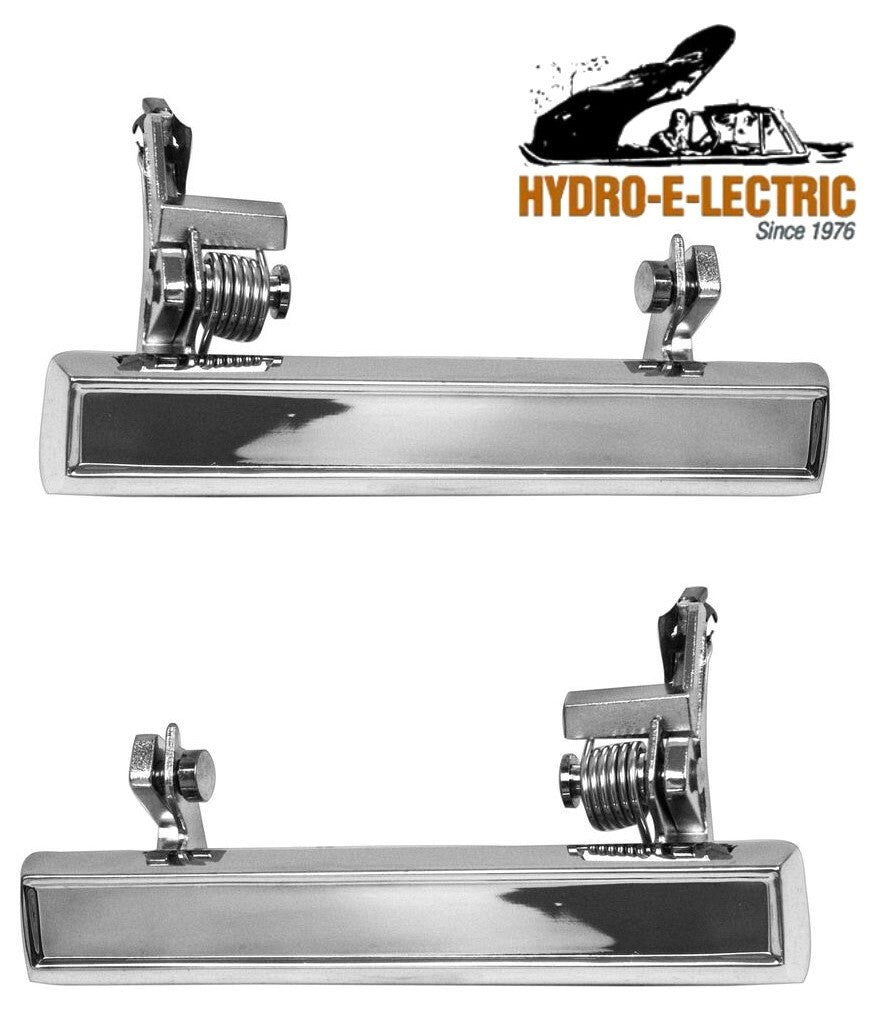 Chrome Exterior Door Handles- Pair for 1978-1987 El Camino, Monte Carlo & Malibu