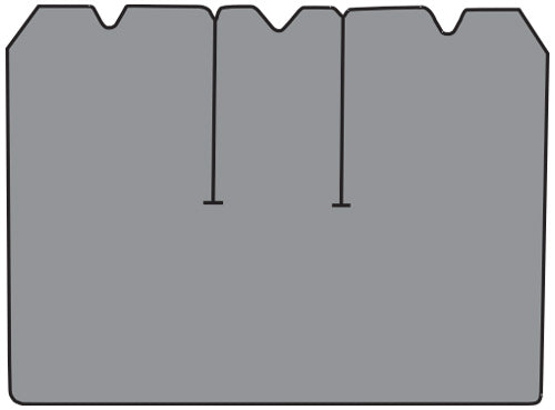 1969-1976 Chevrolet Corvette Cargo Mat 1pc Cutpile (BP32)