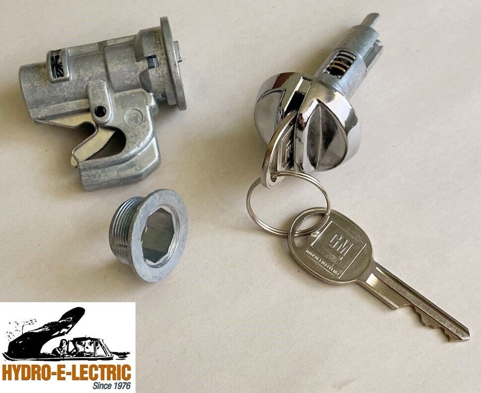 Glove Box Compartment Lock & Case with GM Keys, 1970-1977 Pontiac A Body