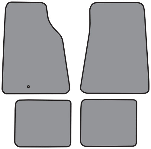2003-2004 Mercury Marauder Floor Mat 4pc Cutpile (P623F, FM18R)