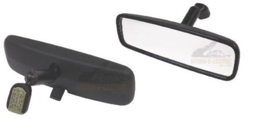 Interior Rear View Mirror, Black Universal Day/Night Mirror, 12"
