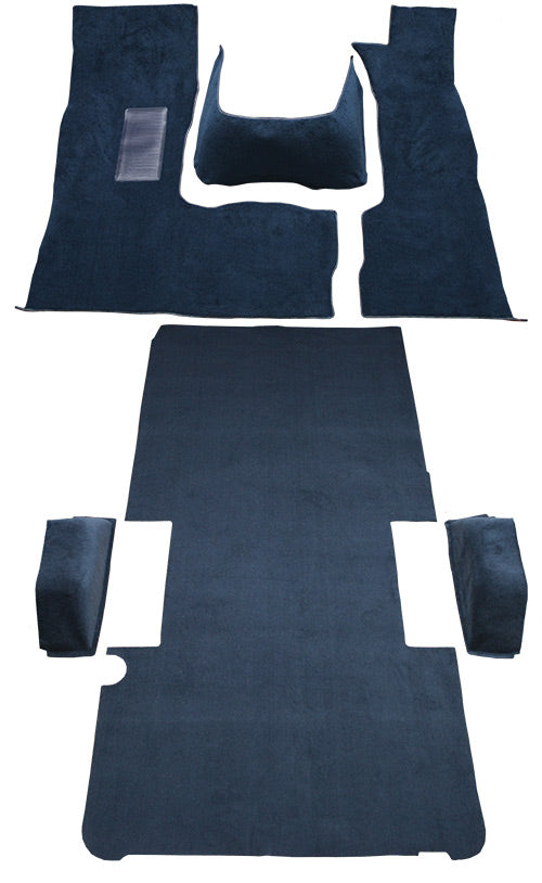 1978-1980 Dodge B200 Ext Van with Engine Cover Fits 147 Wheel Base Complete Carpet