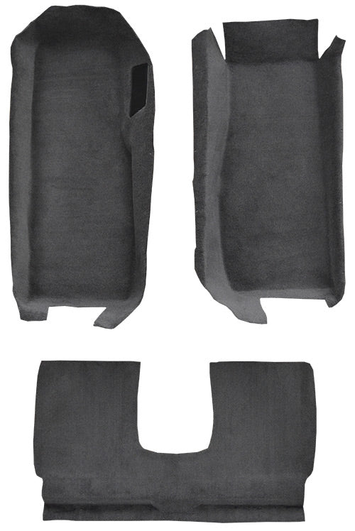 2005-2013 Chevrolet Corvette Coupe Front with Riser with Pad Carpet