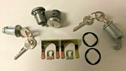 Ignition, Door & Glove Compartment Lock Set – Fits 1965 Chevrolet El Camino