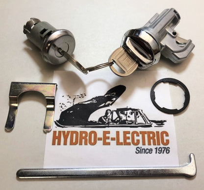 Complete OE-Style Lock Set with GM Rectangle and Oval Keys – Fits 1971 Chevrolet Bel Air, Biscayne, Caprice, and Impala