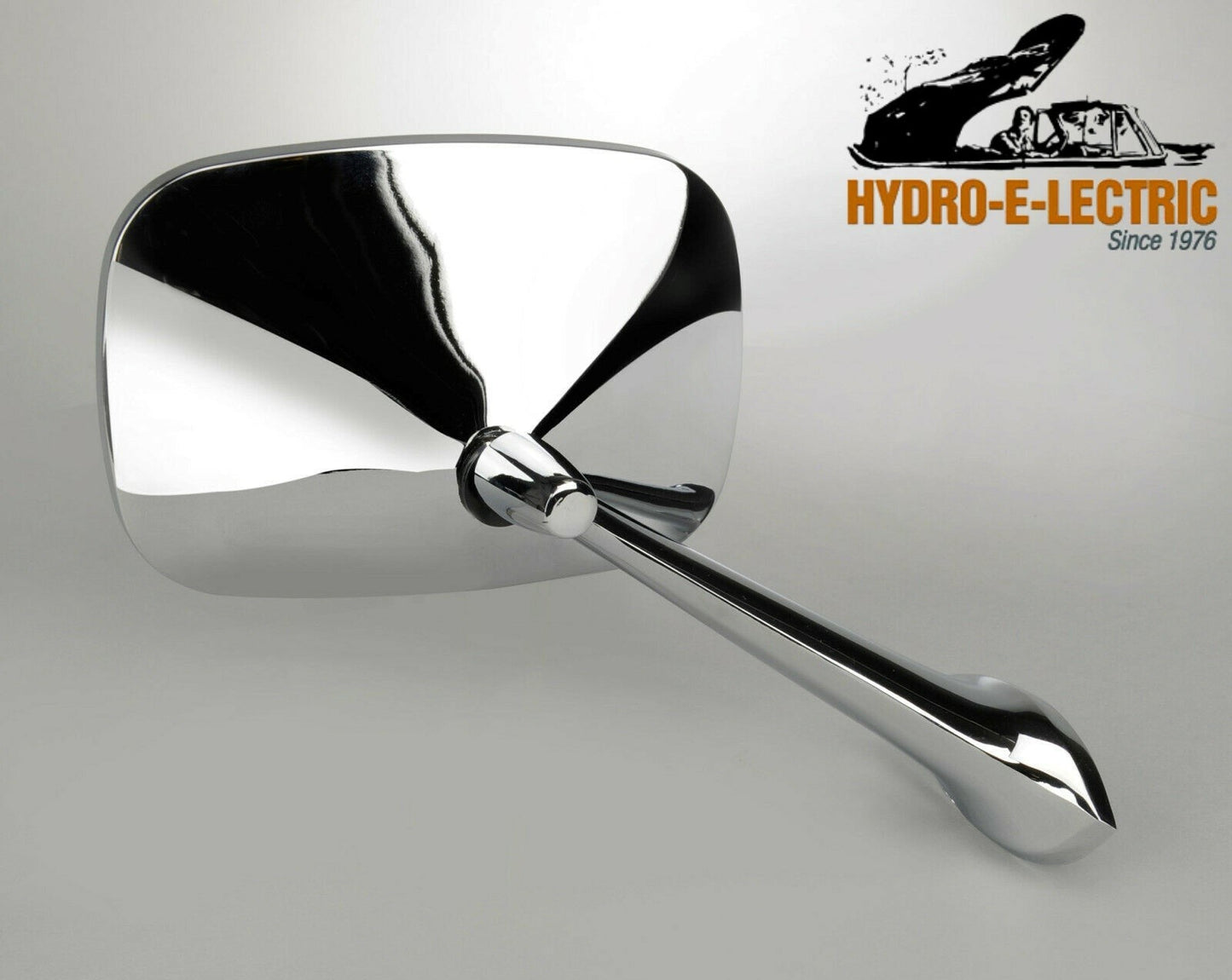 NEW 1968-1979 Chevrolet Corvette Chrome Exterior Side Rear View Mirror - RH Side
