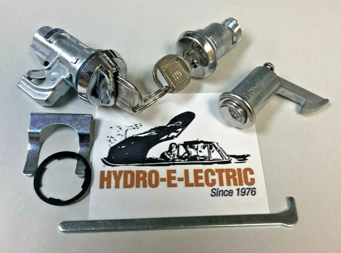 Ignition & Door Lock Set – Fits 1961–1977 Ford and Mercury Models