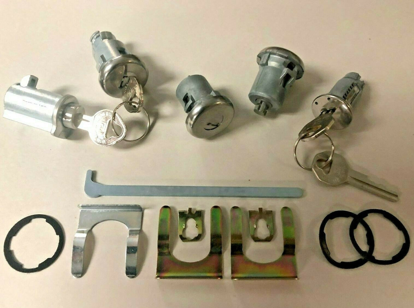 Complete OE Style Lock Set – Fits 1965 Buick Models; 1964–1965 Pontiac Models