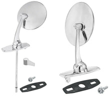 Exterior Side Rear View Mirrors- Pair- with Remote Knob 1963-1964 Cadillac