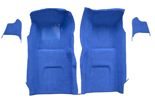1967 Chevrolet Corvette Fronts with Kick Panel Inserts No Pad Carpet