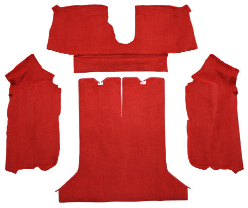 1984-1987 Chevrolet Corvette Coupe Rear with Pad Carpet
