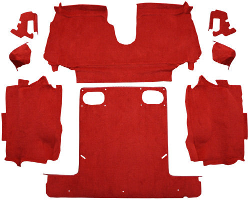 1986-1989 Chevrolet Corvette Convertible Rear Carpet Mass