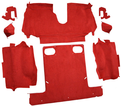 1989-1993 Cadillac DeVille 4DR Sedan w/o Heat Vents Front Wheel Drive Carpet