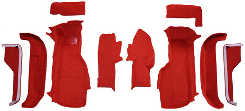 1988-1989 Chevrolet Corvette Front Set Carpet Mass
